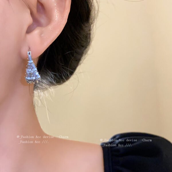QIUPALEI | Mini Handbag Wonderland - Diamonds and pearls bag ear clips Fashion Focus - Image 3